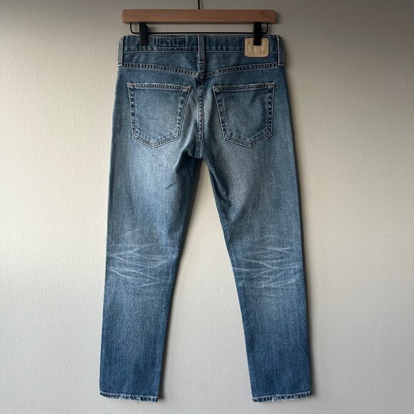 AG Adriano Goldschmied Ex-Boyfriend Slim Jeans Light Wash Denim Size 24R Women’s - Picture 3 of 8